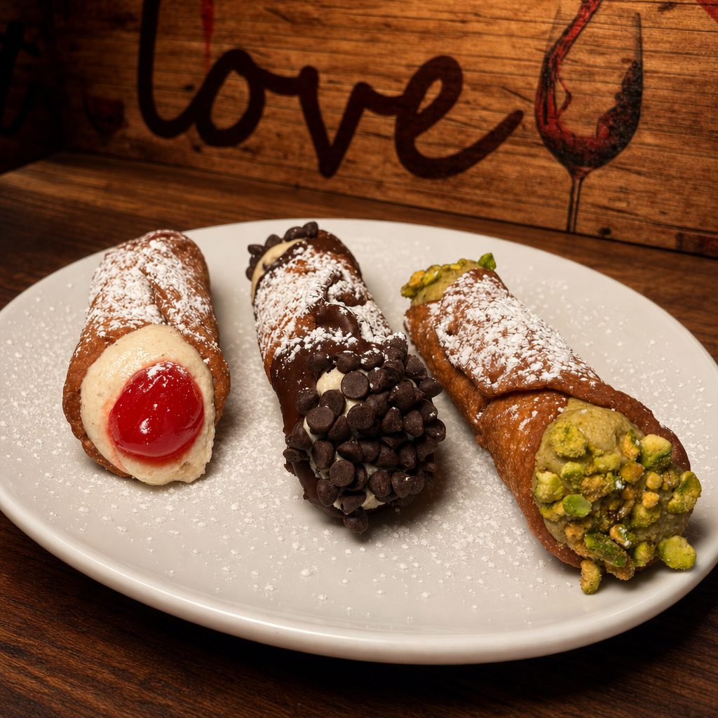 Cannoli Trio.