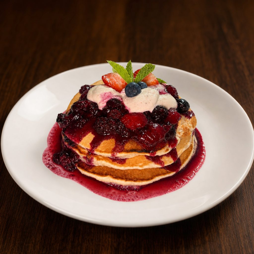 Mascarpone Pancakes.