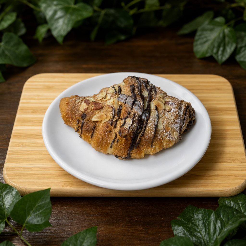 Chocolate Almond Croissant.