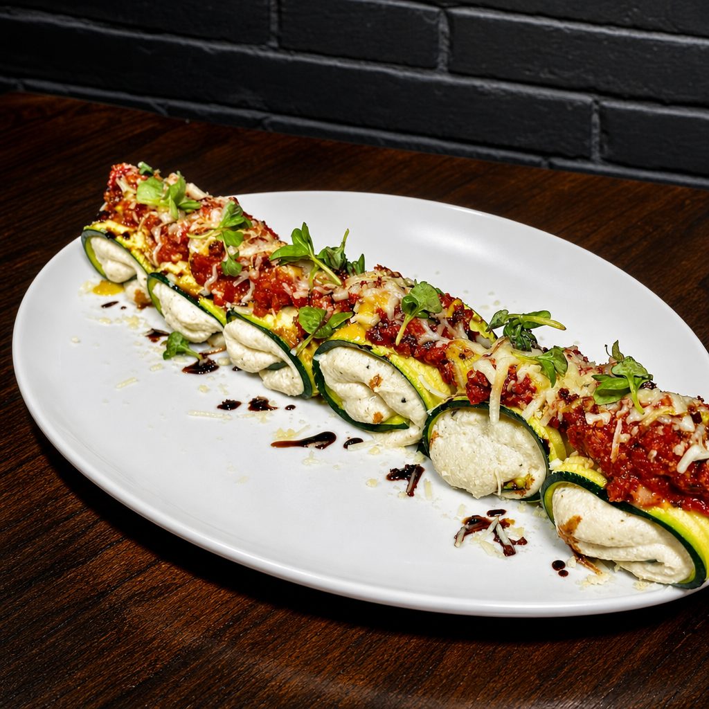 GF Gluten Free Rotolo di Zucchini.